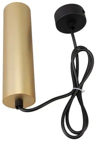 Brilagi - Csillár zsinóron SELE 1xGU10/30W/230V fekete/arany