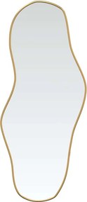 vidaXL aranyszínű falitükör 100x45 cm