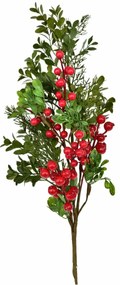 Karácsonyi díszes ág Navara, 70 cm