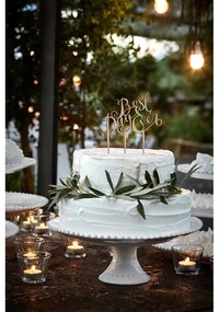 Pearl fehér agyagkerámia tortatartó, ⌀ 22 cm - Costa Nova