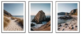 Kép szett 3 db-os 30x40 cm Rocky Coast