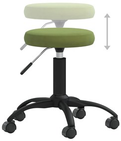 világoszöld bársony étkezőszék