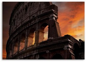 Gario Vászonkép Colosseum alkonyatkor Méret: 100 x 70 cm