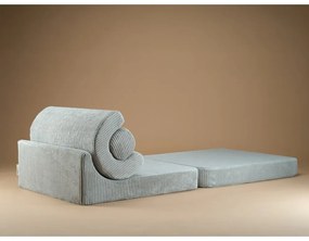 Mentazöld kordbársony gyerek fotel Flipster – Wigiwama