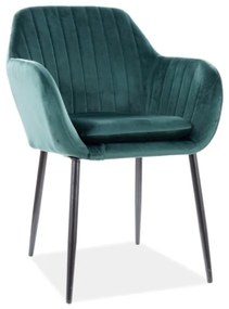 WENUS VELVET zöld szék