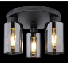 Globo 15465-3D - Mennyezeti lámpa HADERA 3xE27/60W/230V
