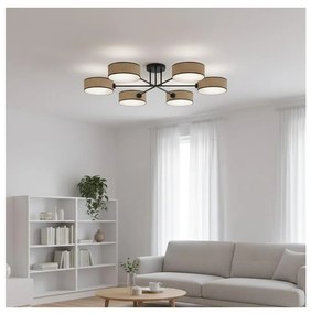 Felületre szerelt csillár MAGA 6xE14/10W/230V bézs