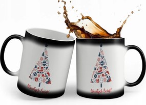 Varázslatos Bögre Nyomott Mintával Ajándék Karácsonyra