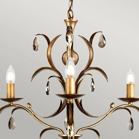 Elstead Lighting LILY LL3-ANT-BRZ Csillár 3x60W/E14