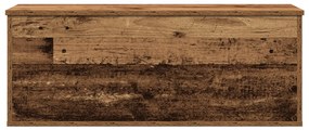Tároló DOBOZ Régi Fa 90x35x35 cm Mérnöki Fa