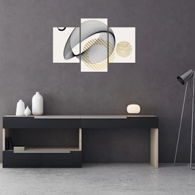 Kép - Geometriai formák N⁰3 (90x60 cm)