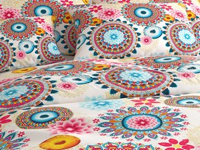 Mikroszálas ágyneműhuzat GEOMANDALA színes kivitel Ágyneműhuzat mérete: 70 x 90 cm | 140 x 200 cm