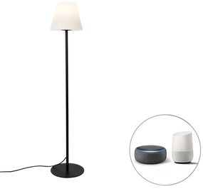 Okos kültéri állólámpa fekete, WiFi A60 - Virginia