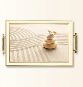 Üveg tálca, 38×24 cm – TPB9931
