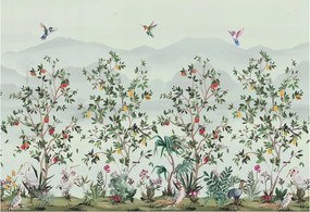 Flizelin fotótapéta Flizelin Design Egzotikus fák 152x104