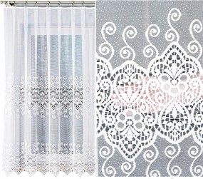 Celina jacquard mintás függöny 18495, 200x170cm (szegélyekkel)