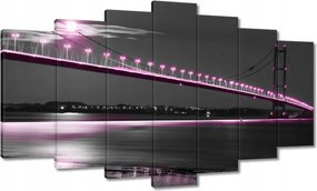 Festmények 140x80 Lila világítás