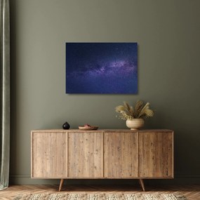 Éjszakai égbolt képe (üvegen) (70x50 cm)