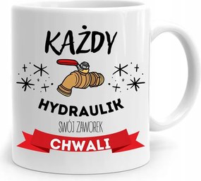 Ajándék Bögre Vízvezeték Szerelőnek Dicsérő Szelep fényképes nyomtatással