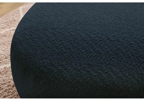 Sötétkék buklé szövet lábtartó Saint-Germain – Bobochic Paris