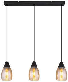 Globo 15705-3H - Csillár zsinóron REID 3xE27/15W/230V