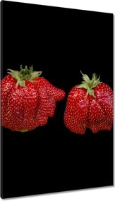 Vászonkép 80x120 Nagy érett eper