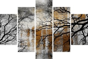Kép - Fák sziluettek (150x105 cm)
