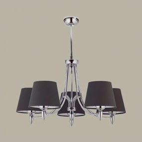 Jupiter 1255 - GX 5 - Csillár rúdon GALAXY 5xE27/60W/230V