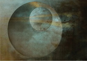 Fotótapéta Kerekek a betonon loft skandináv vinil 368x280 +ragasztó