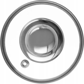 Üveg fedő serpenyő edény fedél univerzális 10 cm