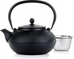 Teáskanna Teafőzővel Öntöttvas Zománcozott Japán Teáskanna