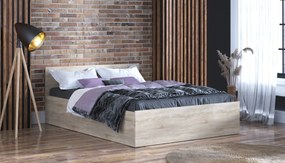 180x200 cm-es ágy matraccal és tárolóhellyel SPART1 Fehér