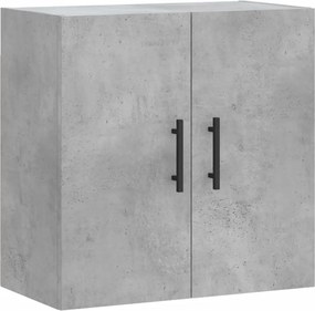 vidaXL betonszürke szerelt fa faliszekrény 60 x 31 x 60 cm