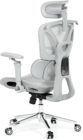 Irodai szék szinkronmechanikás szürke hálós GREY