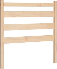 vidaXL tömör fenyőfa ágyfejtámla 96 x 4 x 100 cm