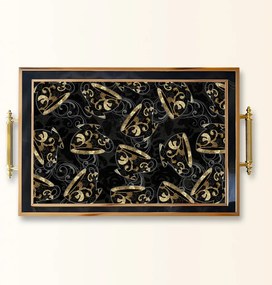 Üveg tálca, 38×24 cm – TPA9770