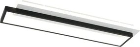 Brilagi - LED dimmelhető mennyezeti lámpatest OUTLINE LED/66W/230V 15x60 cm fehér/fekete + távirányító