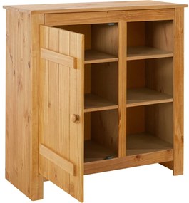 Natúr színű borovi fenyő szekrény 90x90 cm Bertram – Støraa