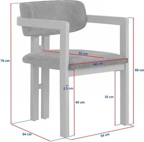 Meridia étkezőgarnitúra, travertin-milánói dió, 180 cm – TR199NRD1142