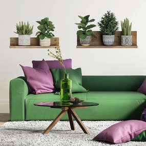 Falmatrica 60x35 cm 3D effect Green Plants – Ambiance