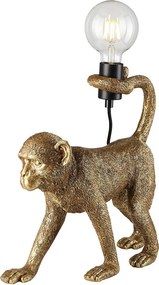 Endon modern asztali lámpa capuchin matt fekete arany end106792