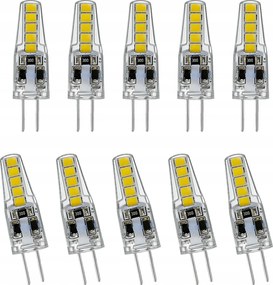 G4 Led 6W Meleg fehér halogén izzó Brak Uv sugárzás 10db