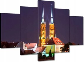 Festmények 150x105 Boroszló Éjszaka Katedrális