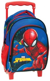 Pókember Blue gurulós ovis hátizsák, táska 30 cm