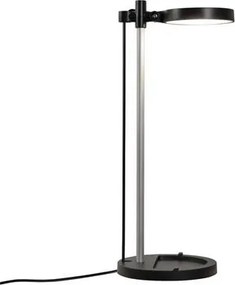 Asztali lámpa, LED, szabályozható, MAUL Kit, fekete-ezüst (VLM82002)