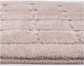 Barna fürdőszobai kilépő szett 2 db-os 50x80 cm Kareli – Foutastic