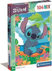 Disney Lilo és Stitch, A csillagkutya Tropical Time 104 db-os puzzle Clementoni