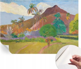 Öntapadós tapéta Fali furnér 3D hatás Egzotikus természet 152x104 cm