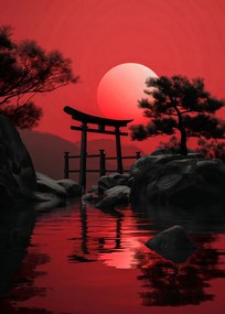 Poszter 25x35cm Templom a csend mellett