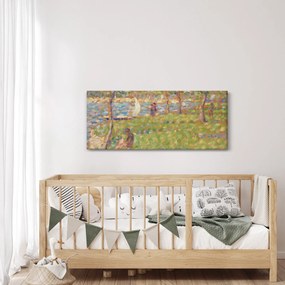 Kép - Georges Seurat, Study for "La Grande Jatte", reprodukciók (120x50 cm)